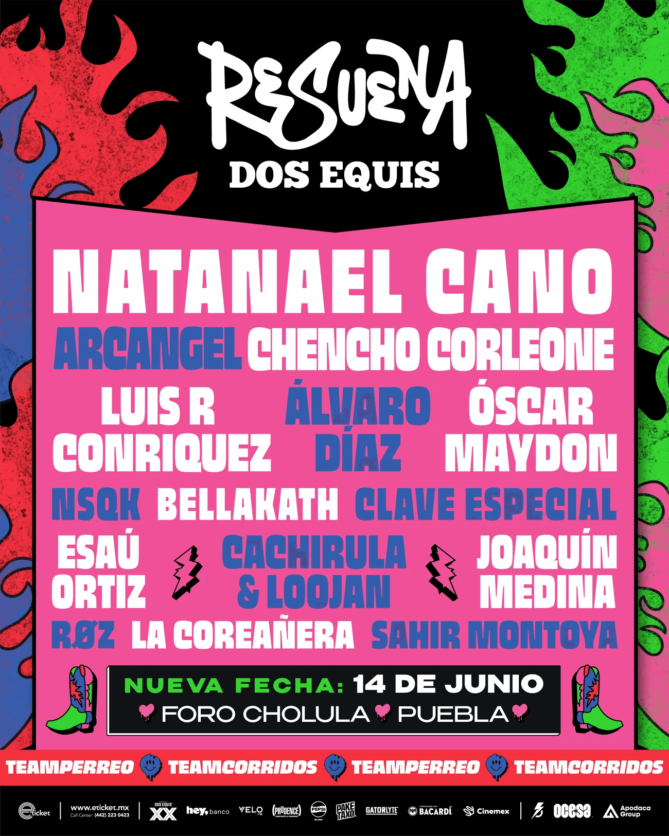 Puebla vibra con la llegada de Resuena Dos Equis:  una edición que celebra la música y la autenticidad.