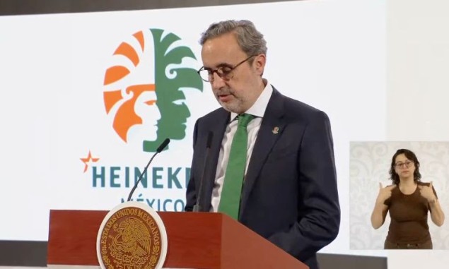 HEINEKEN México anuncia inversión de 2,750 millones de dólares en el país