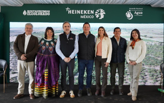 La Cervecería Tecate se convierte en la primera planta de HEINEKEN en América Latina en reabastecer a la naturaleza a totalidad del agua contenida en sus productos
