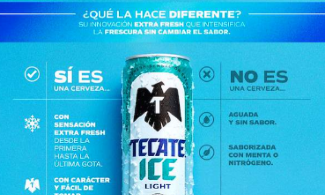 Tecnología Extra Fresh: El secreto de la nueva Tecate Ice Light