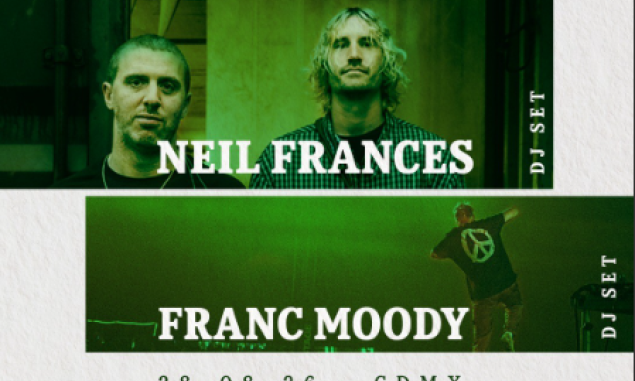 Afterwork by Heineken Vol. 2: Franc Moody & Neil Frances en un show especial