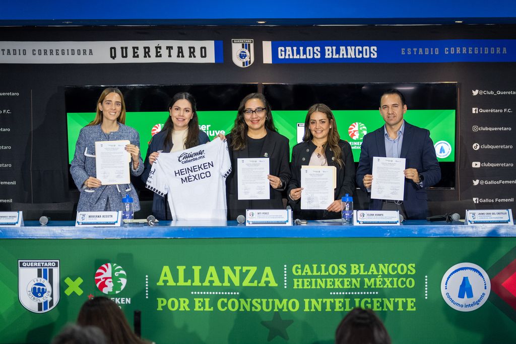 HEINEKEN México y Gallos Blancos impulsan el Consumo Inteligente dentro y fuera de la cancha